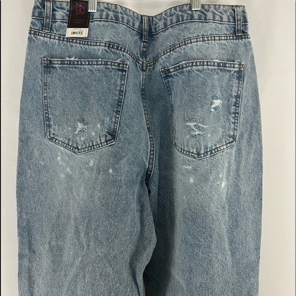 No Boundaries Super High Rise Relax Fit Jeans size 17 - Picture 5 of 10